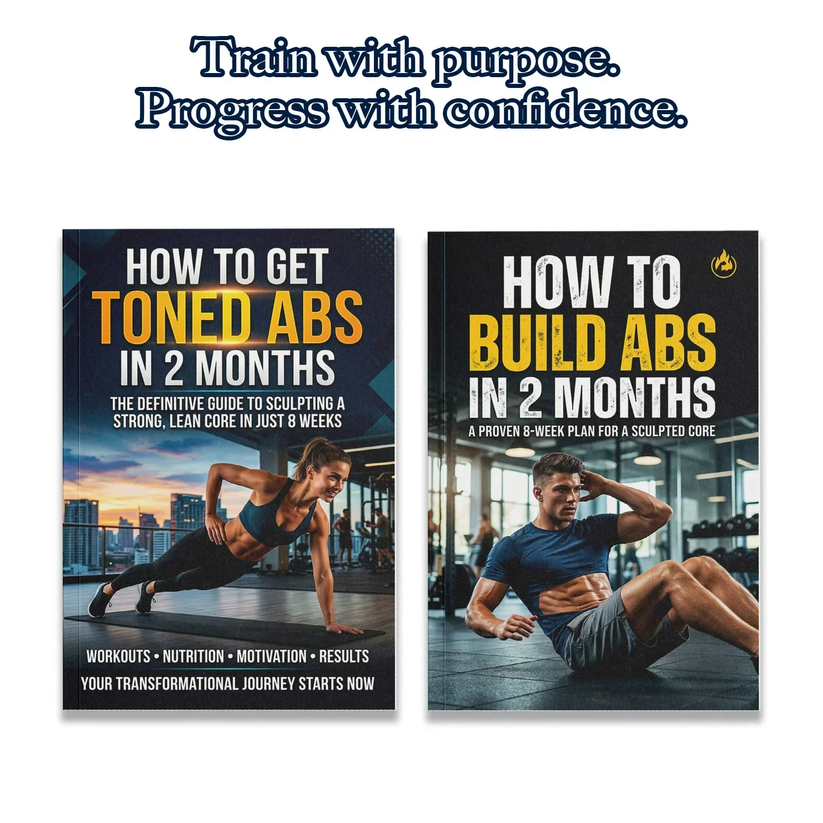 Nutrition Fitness Plan - Erkekler ve Kadınlar için 2 Kitaplı