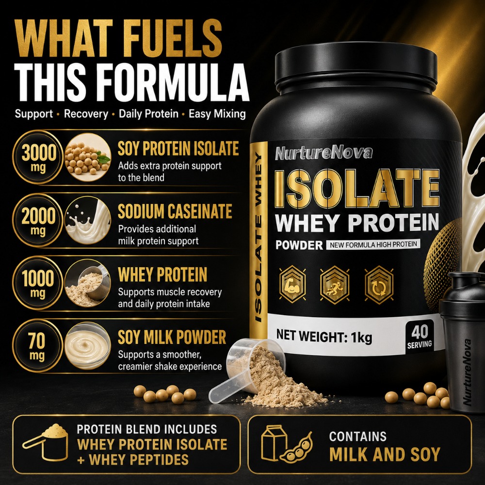 NurtureNova İzole Whey Protein - Fitness Nutrition Whey incelemesi ve fiyatı