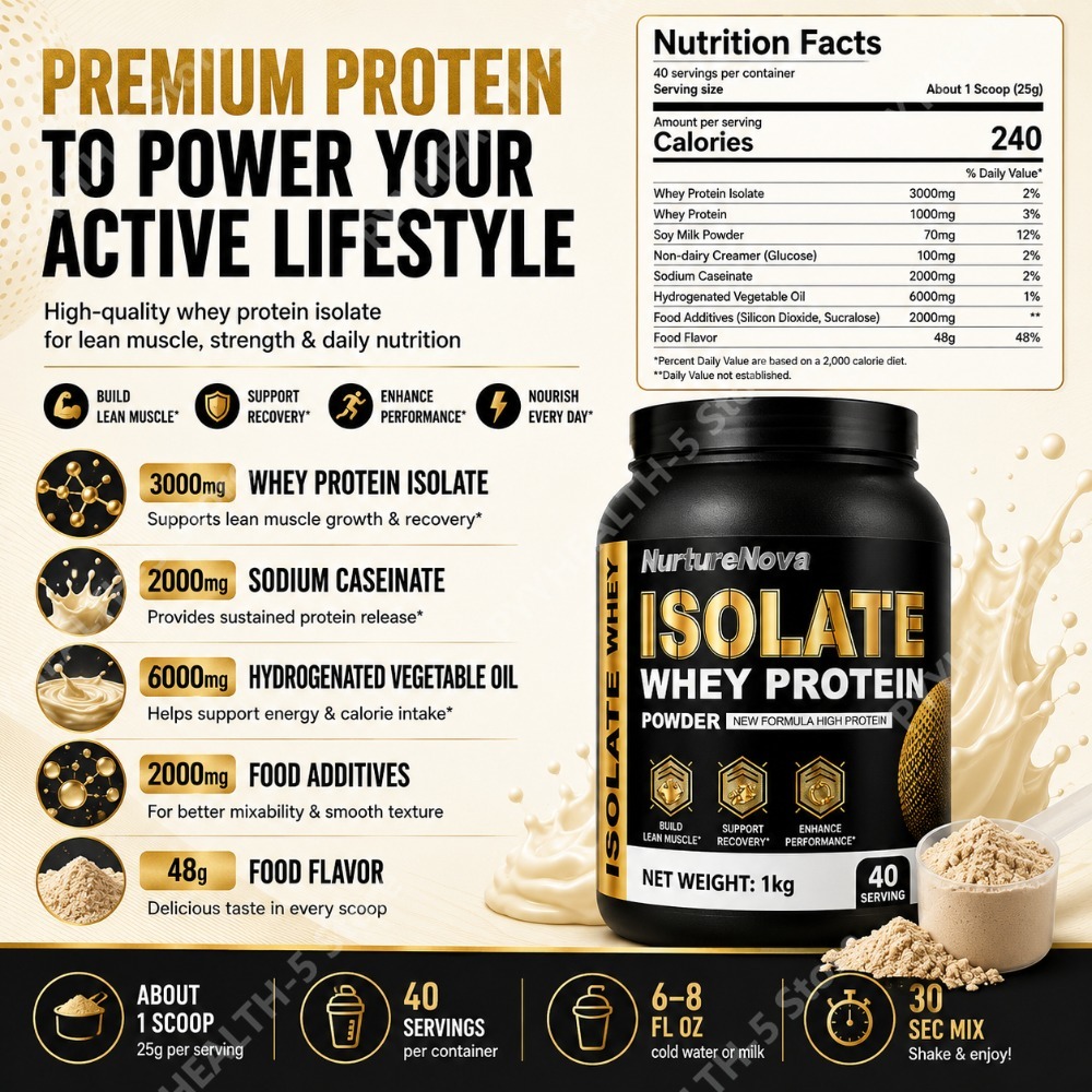 Isolate Whey Protein Tozu 1kg  - Fitness Nutrition Whey incelemesi ve fiyatı